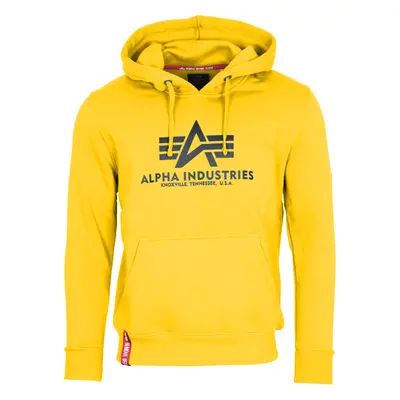 Alpha Industries Mikina Basic Hoody empire yellow