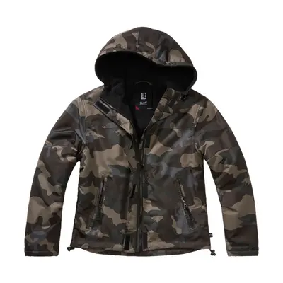 Brandit Bunda Windbreaker Ladies Frontzip darkcamo