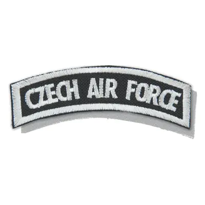 Nášivka: CZECH AIR FORCE [oblouková] [ssz] černá | bílá