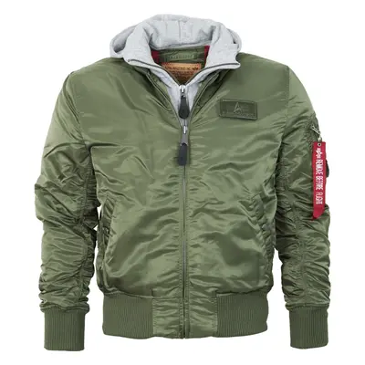 Alpha Industries Bunda MA-1 D-Tec šalvějová