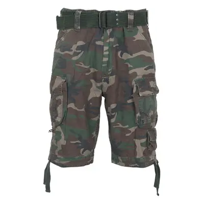 Brandit Kalhoty krátké Savage Vintage Shorts woodland