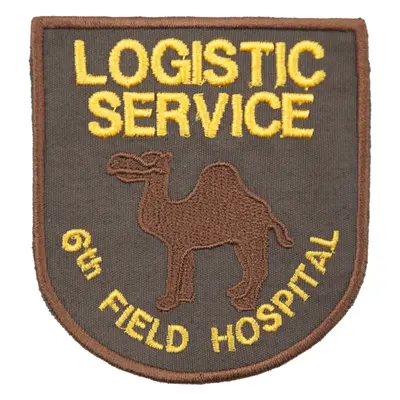 Nášivka: LOGISTIC SERVICE 6th F.H. barevná