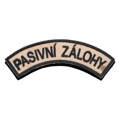 Nášivka: PASIVNÍ ZÁLOHY [ssz] vz. 95 béžový | černá