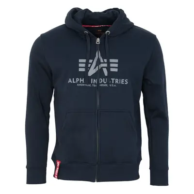 Alpha Industries Mikina Basic Zip Hoody rep. blue