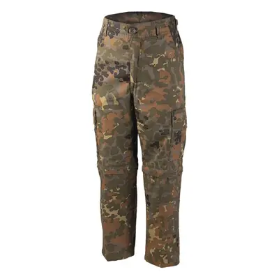 Kalhoty dětské BDU ZIP-OFF flecktarn