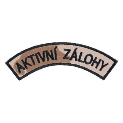 Nášivka: AKTIVNÍ ZÁLOHY [bsz] vz. 95 béžový | černá