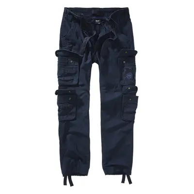 Brandit Kalhoty Pure Slim Fit Trouser navy