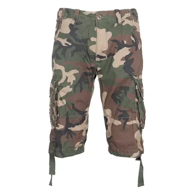 Alpha Industries Kalhoty krátké JET SHORT woodland