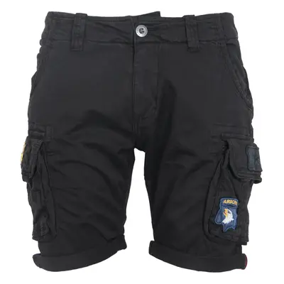 Alpha Industries Kalhoty krátké Crew Short Patch černé