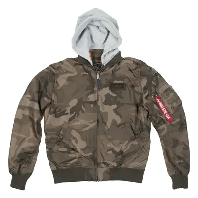 Alpha Industries Bunda MA-1 TT Hood olive camo