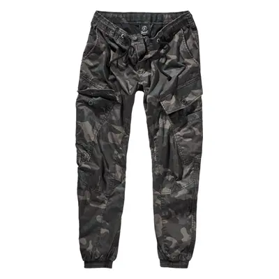 Brandit Kalhoty Ray Vintage Trouser darkcamo