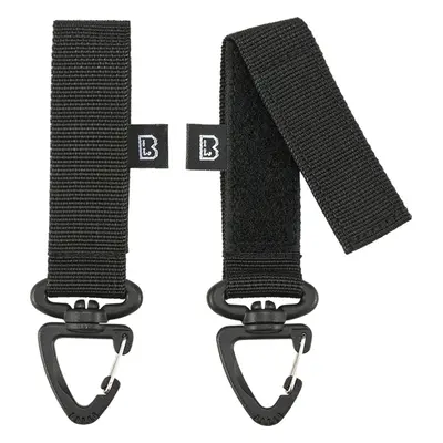 Brandit Poutko taktické s karabinou Belt and Molle Loop Carabiner černé