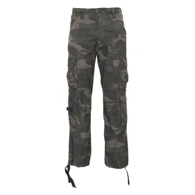 Brandit Kalhoty Pure Vintage Trouser darkcamo