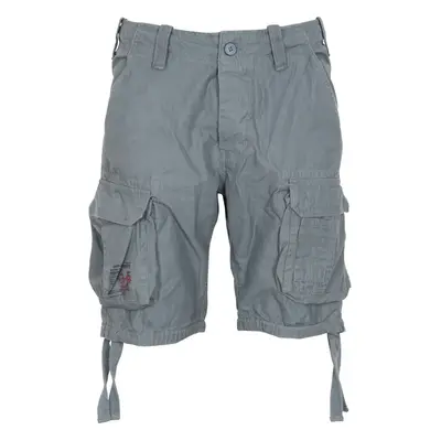 Surplus Kalhoty krátké Airborne Vintage Shorts šedé