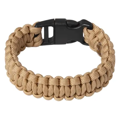 Náramek Paracord KOBRA okrová