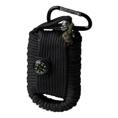 Krabička poslední záchrany KPZ PARACORD SURVIVAL KIT velká černá