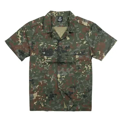 Brandit Košile US Shirt Shortsleeve flecktarn