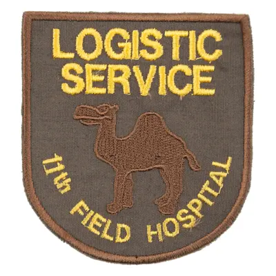 Nášivka: LOGISTIC SERVICE 11th F.H. barevná