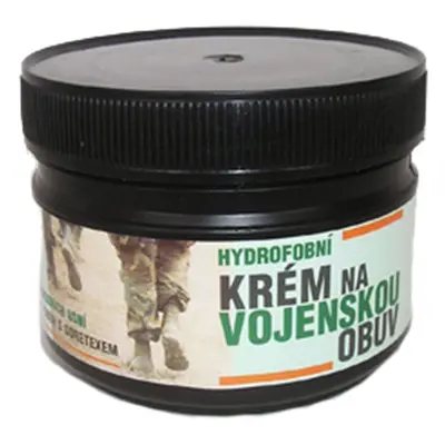 Krém na vojenskou obuv hydrofobní černý