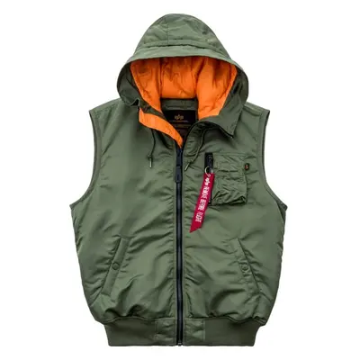 Alpha Industries Vesta MA-1 Vest Hooded šalvějová