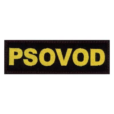 Nášivka: PSOVOD - nápis [velká]