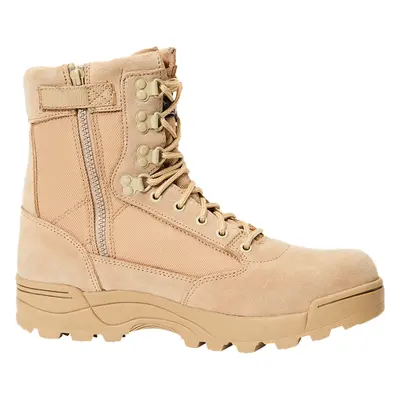 Brandit Boty Tactical Boot ZIPPER camel