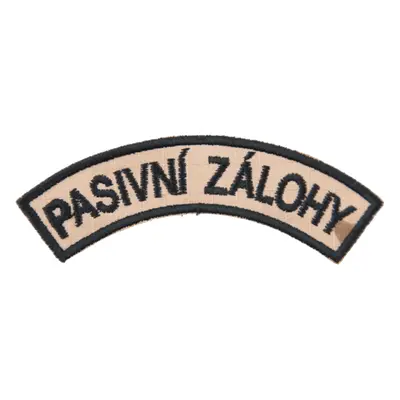 Nášivka: PASIVNÍ ZÁLOHY [bsz] vz. 95 béžový | černá