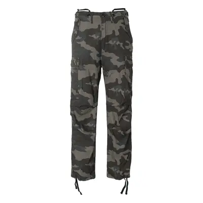 Brandit Kalhoty M65 Vintage Trouser darkcamo