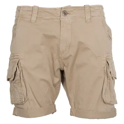 Alpha Industries Kalhoty krátké Crew Short pískové