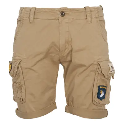 Alpha Industries Kalhoty krátké Crew Short Patch pískové