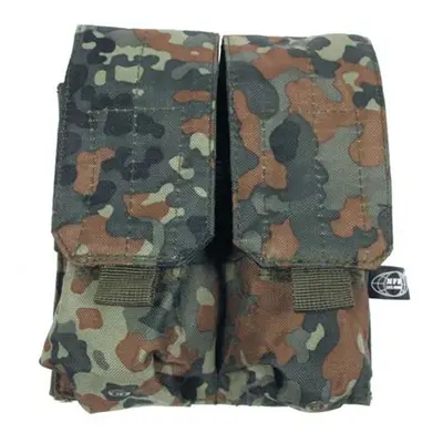 Pouzdro MOLLE na 2 zásobníky flecktarn