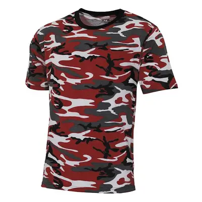 Tričko US T-Shirt Streetstyle redcamo