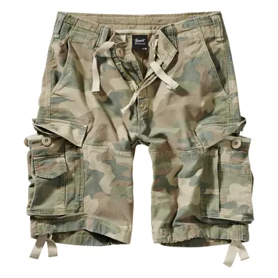 Brandit Kalhoty krátké Vintage Classic Shorts woodland světlý