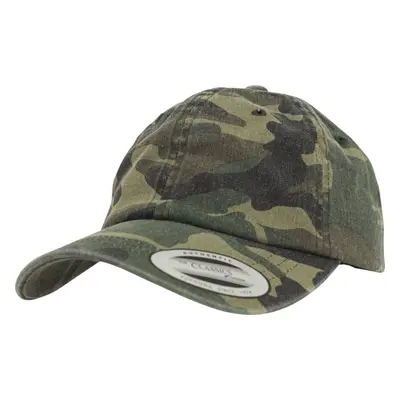 Brandit Čepice Baseball Cap Low Profile Camo Washed woodland