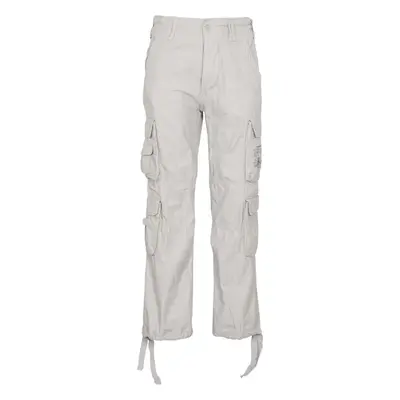 Brandit Kalhoty Pure Vintage Trouser bílé oprané