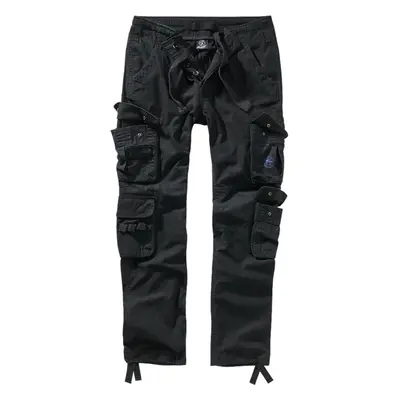 Brandit Kalhoty Pure Slim Fit Trouser černé