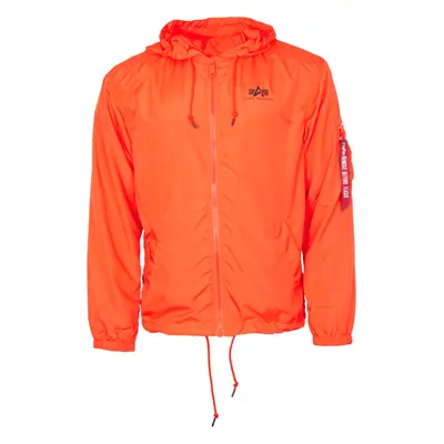 Alpha Industries Bunda Windbreaker w.o. Back Print flame orange