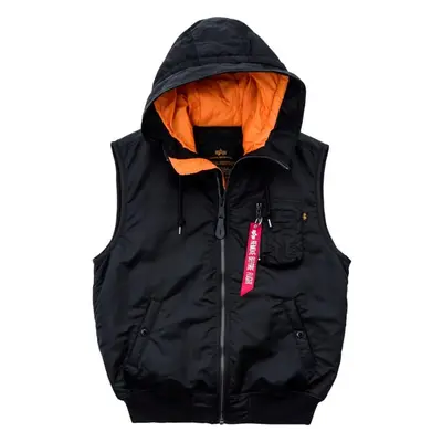 Alpha Industries Vesta MA-1 Vest Hooded černá