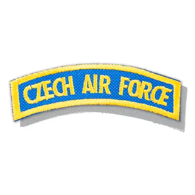 Nášivka: CZECH AIR FORCE [oblouková] [ssz] modrá | žlutá