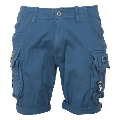 Alpha Industries Kalhoty krátké Crew Short Patch new navy