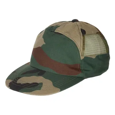 Čepice Baseball US Cap se síťovinou woodland