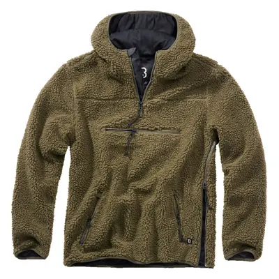 Brandit Pulovr Teddyfleece Worker Pullover olivový