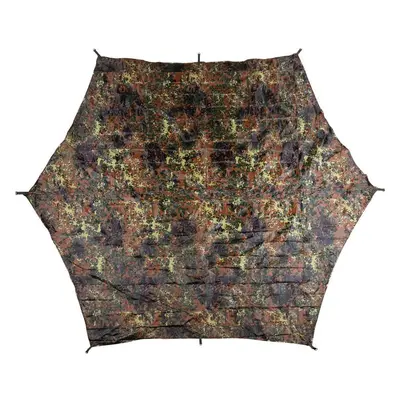 Plachta krycí HEXAGON TARP 3,4x3,1 m flecktarn