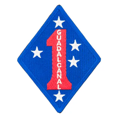 Nášivka: Divize USMC 1. (Guadalcanal)