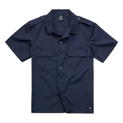 Brandit Košile US Shirt Ripstop 1/2 Arm navy