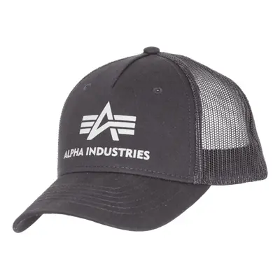 Alpha Industries Čepice Baseball Basic Trucker Cap vintage grey