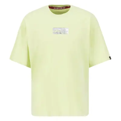 Alpha Industries Tričko Metal Plate T arctic lime