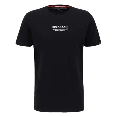 Alpha Industries Tričko Wording T černé