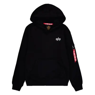 Alpha Industries Mikina Signature BP Hoody černá