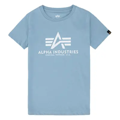 Alpha Industries Tričko dětské Basic T Kids/Teens greyblue